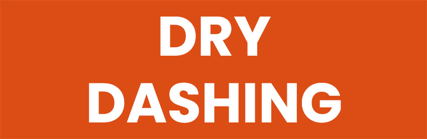 Dry dashing